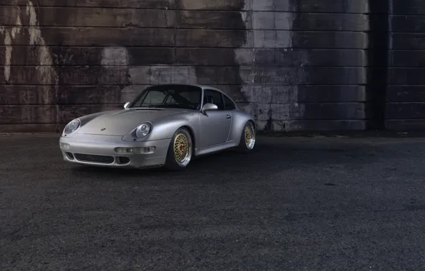 Picture Porsche, 993, Gold, Wheels