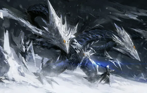 Picture dragon, Yu Gi Oh, LEO Artist, Trishula Dragon of the Ice Barrier