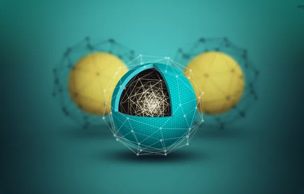 Minimalism, hi-tech, sphere, marin mocanu, mocanu, marin, design wallpapers, wireframe