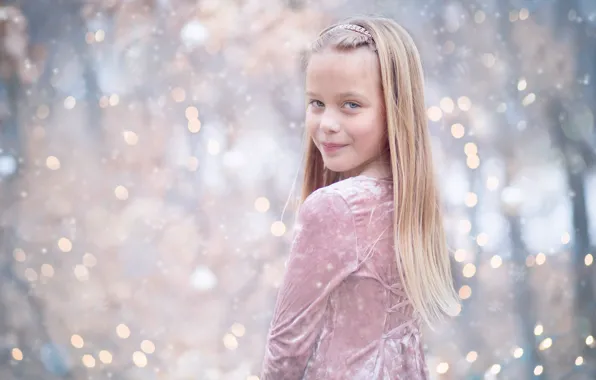 Picture smile, girl, A lovely transition