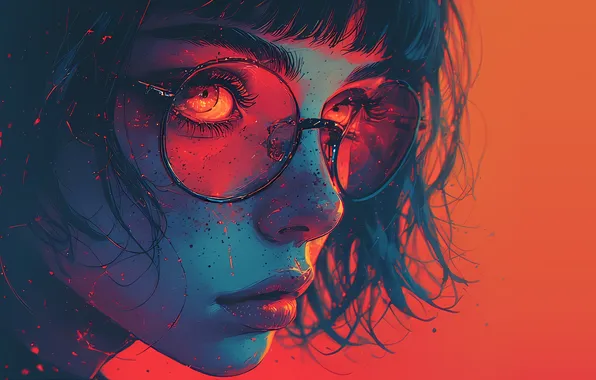 Picture girls, mood, miscellaneous
