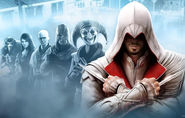 Assassins creed, brotherhood, Ezio, assassin's creed