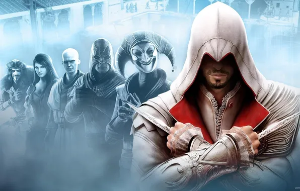 Picture assassins creed, brotherhood, Ezio, assassin's creed