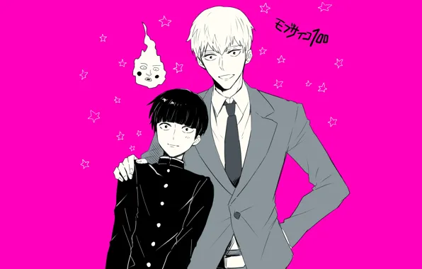 Guys, Sensei, student, Mob Psycho 100, Mob psycho 100