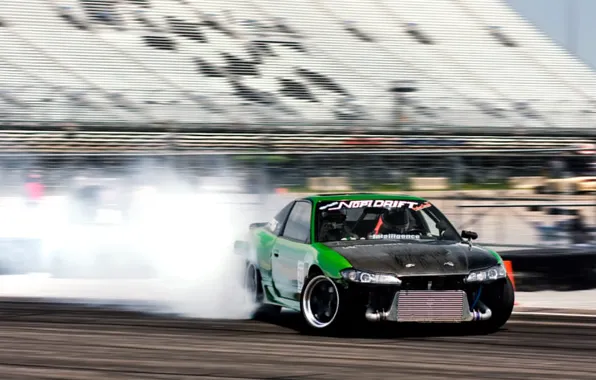 Smoke, drift, S15, Silvia, Nissan