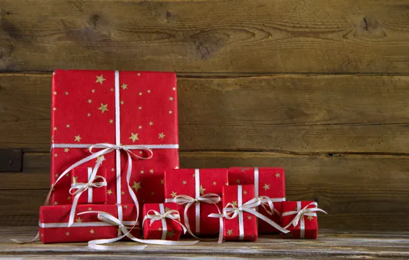 Box, gift, tape, bow