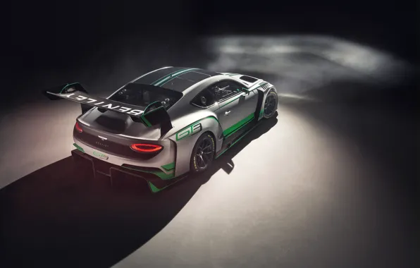 Bentley, Continental, racing car, rear view, GT3, 2018