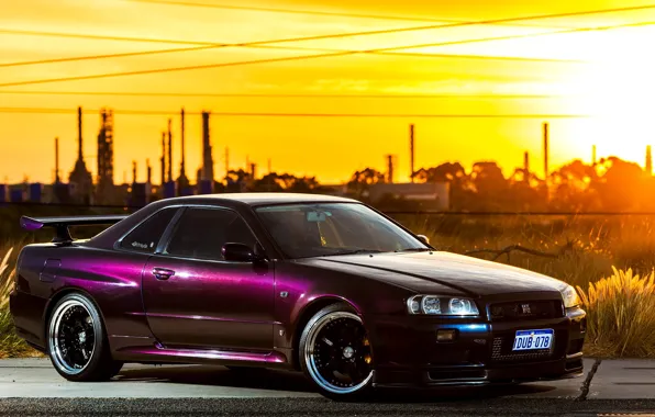 Picture Nissan, GT-R, Skyline, BNR34, V-spec