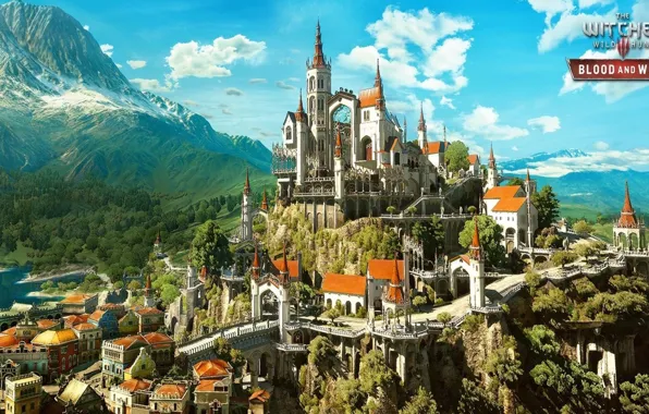 Picture the city, The Witcher 3, Toussaint, Blood And Wine, Tussent