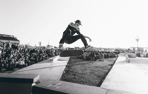 Picture people, jump, shadow, Sunny, skateboarding, skateboard, extreme sports, Luan Oliveira