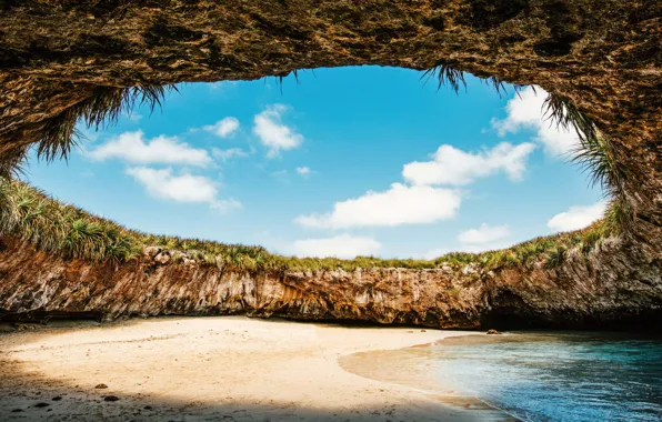 Picture beaches, mexico, sandy, secluded