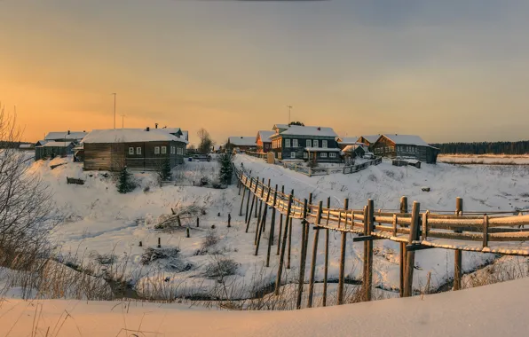 Picture village, Arkhangelsk oblast, Top Palenga