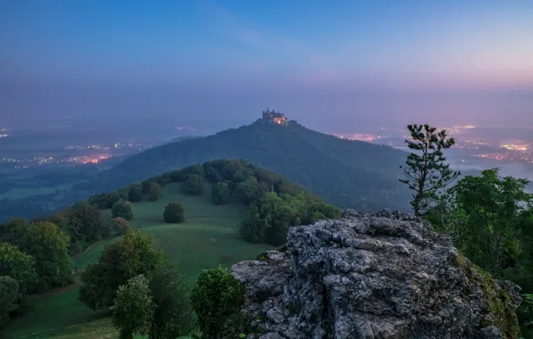 Picture mountains, Germany, Hohenzollern Castle