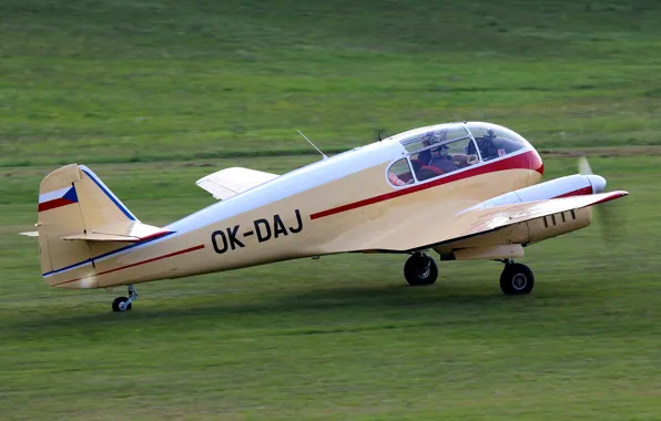 The plane, multipurpose, Aero, easy, Czechoslovak, Ae-145, ‘Super Aero’