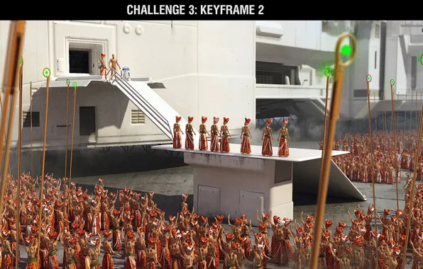 The crowd, construction, area, challenge, keyframe