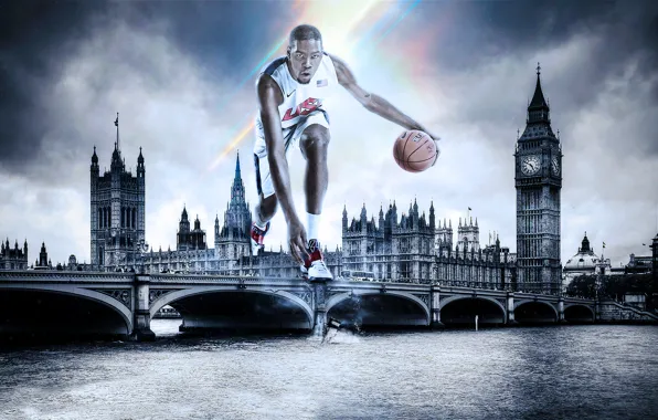 London, Sport, Basketball, Olympic games, Kevin Durant, Kevin Durant