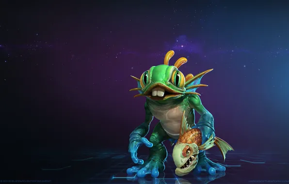 Blizzard, WarCraft, WarCraft 3, Mr--Jack, Murky, Baby Murloc, World of WarCraft, Mr Jack