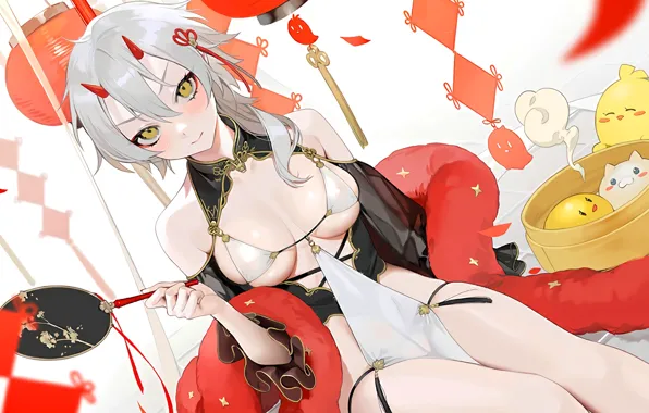 Kawaii, girl, hot, sexy, boobs, anime, short hair, pretty