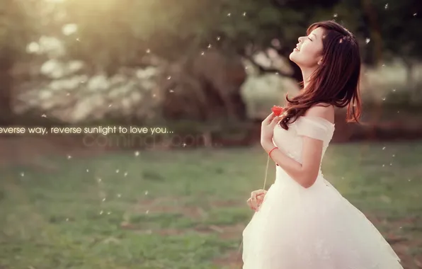 Girl, pose, background