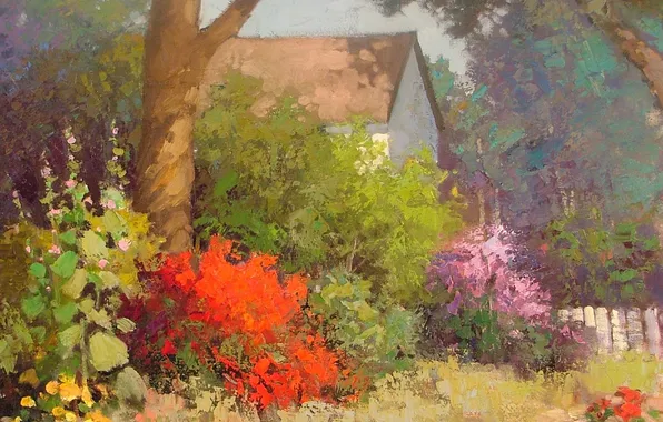 Art, Sean Wallis, Country Bloom