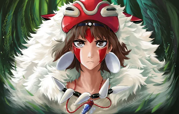 Mononoke hime, san, pokurimio