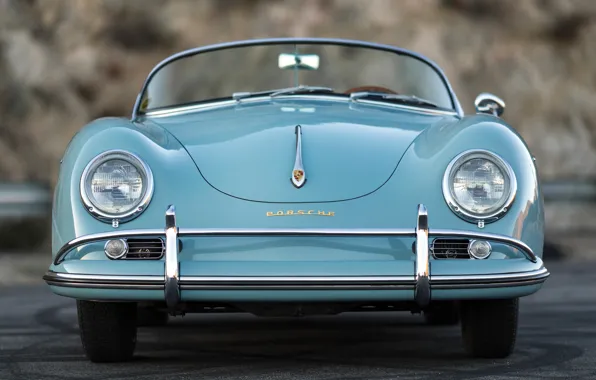 Porsche, front, 356, 1958, Porsche 356A 1600 Super Speedster