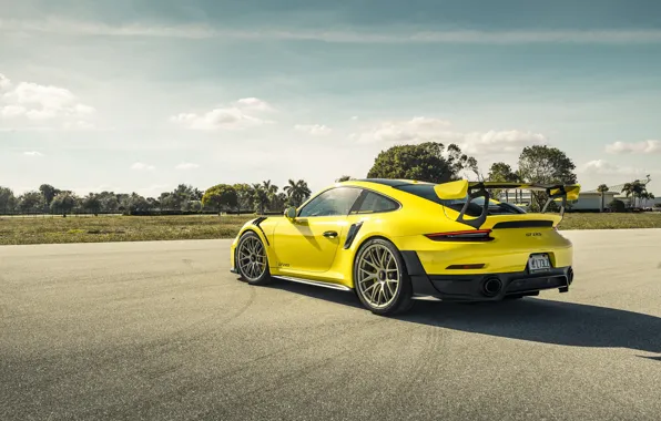 Porsche, Yellow, 991, VAG, GT2RS