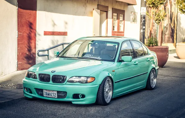 Picture tuning, BMW, BMW, three, Drives, E46, 3 series, Stance