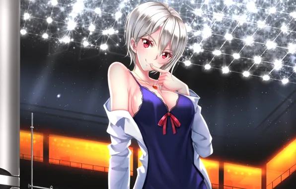 Picture girl, anime, art, Alice Nakiri, Shokugeki no Souma