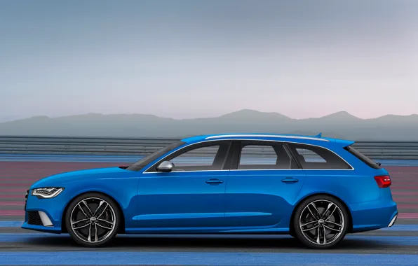 Car, Audi, blue, wallpapers, Before, RS6