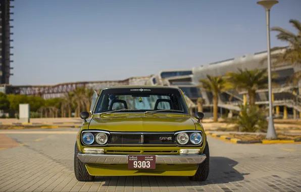Auto, Machine, Nissan, Nissan, Lights, Car, 2000, Skyline