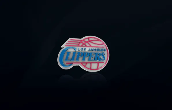 Black, Scissors, Basketball, Background, Logo, NBA, Los Angeles, Los Angeles Clippers