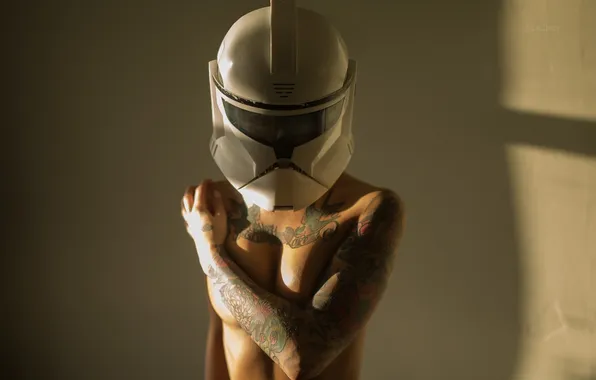 Chest, girl, model, photographer, helmet, girl, photography, photographer
