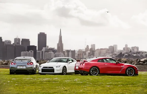 Picture the city, glade, Nissan, nissan gtr