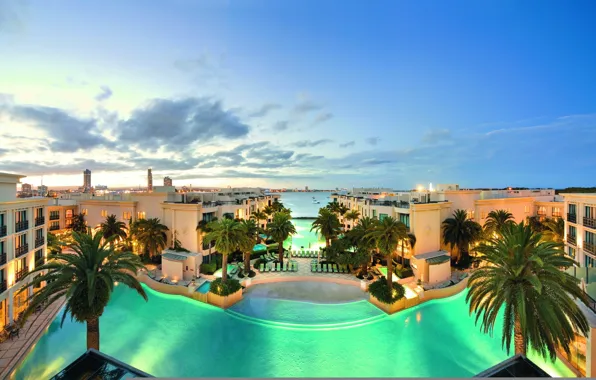 Picture coast, pool, Australia, the hotel, Australia, Palazzo Versace Hotel