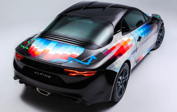 Exterior, limited edition, 2021, Alpine A110, limited edition, Alpine A110 x Felipe Pantone, Felipe Pantone