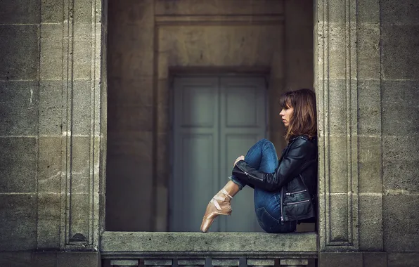 Picture girl, photographer, girl, photography, photographer, ballet flats, Dimitry Roulland