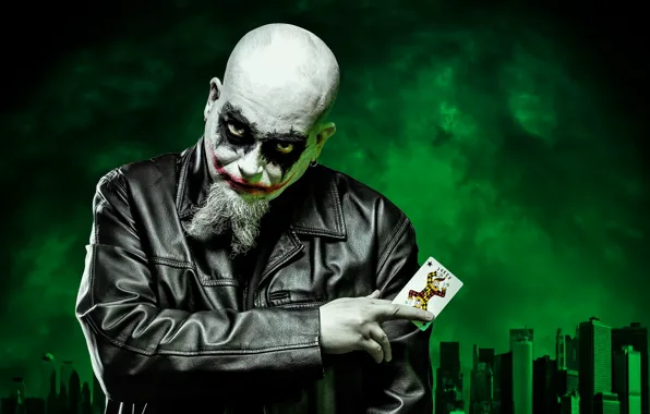 Dark, Joker, self portrait