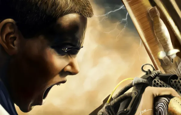 Art, Mad Max, Fury Road, Mad Max: fury Road, Furiosa