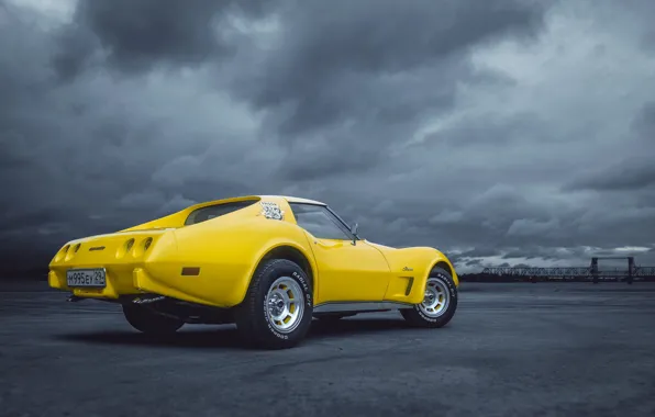 Auto, Corvette, Chevrolet, Machine, Chevrolet Corvette, Chevrolet Corvette C3, Transport & Vehicles, by Rodion Yushmanov