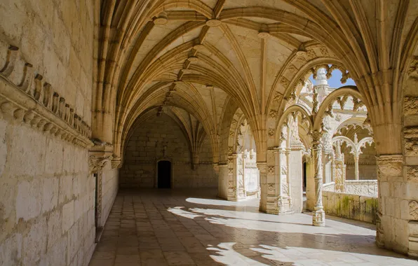 Picture Portugal, architecture, the monastery, Lisbon, Jeronimos monastery