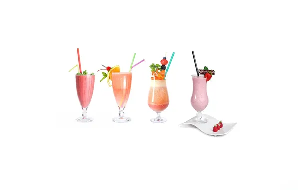 Berries, glasses, drinks, cocktails, 2560 x 1600, tube
