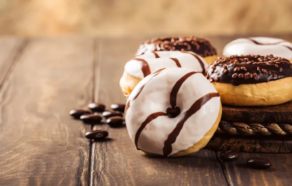 Chocolate, donuts, donuts, glazed, Iryna Melnyk