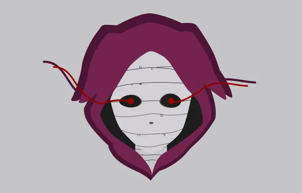 Anime, manga, japanese, hood, Tokyo Ghoul, cannibal, Eto Yoshimura, vector by homets