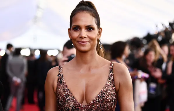 Picture look, model, actress, neckline, Halle Berry, photoshoot, Halle Berry
