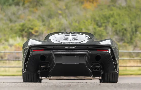 Picture McLaren, rear view, Speedtail, McLaren Speedtail