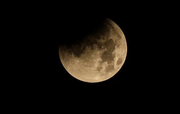 The moon, planet, satellite