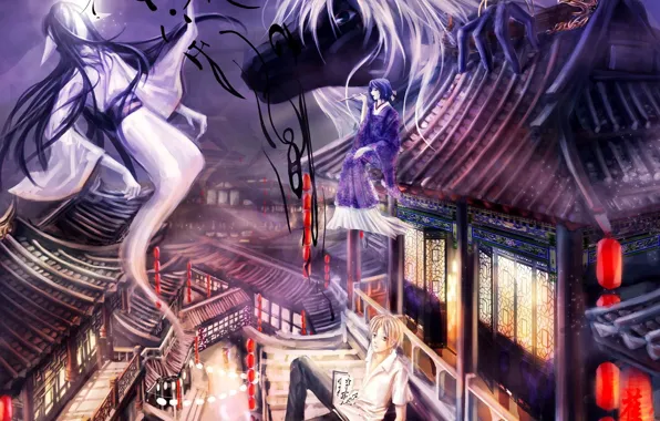 Ghosts, Natsume Yuujinchou, youkai, Book of friendship Natsume