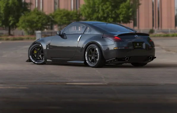Auto, Black, Machine, Nissan 350Z, 350Z, Rendering, Transport & Vehicles, Rostislav Prokop