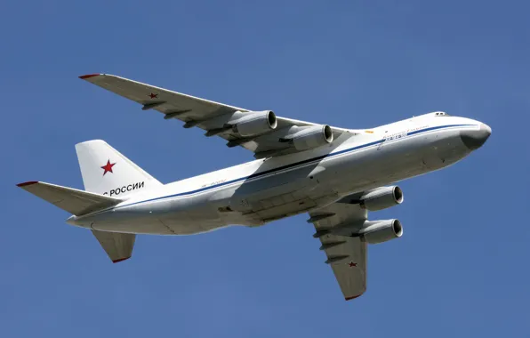 The plane, transport, heavy, far, An-124-100, "Ruslan"